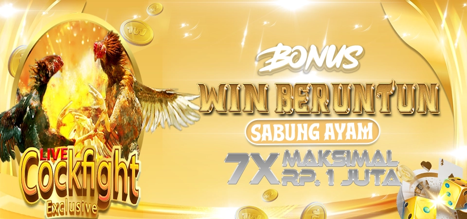 Bonus Sabung Ayam 100% Winstrea